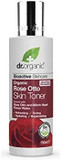 Dr Organic Rose Otto Toner, Restoring, Mature Skin, Mens, Womens, Natural, Vegan, Cruelty-Free, Paraben & Sls-Free, Organic, 150Ml