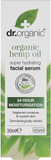 Dr Organic Hemp Oil Facial Serum, Moisturising, Combination Skin, Mens, Womens, Natural, Vegan, Cruelty-Free, Paraben & Sls-Free, Organic, 30Ml