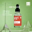 Dr BOTANICALS 5% Vitamin C, 2% Hyaluronic Acid Facial Serum | Anti-Aging, Anti-Wrinkle, Skin Brightening, Hydrating, Rejuvenating Facial Serum With Beautifeye for Age-Defying Results