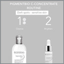Bioderma Pigmentbio C-Concentrate - Brightening Vitamin C Face Serum for Intense Pigmentation Correction & Hydration, High AHA/BHA Concentration for Gentle Peeling, 15ML