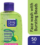 Clean & Clear Morning Energy Face Wash Purifying Apple 50Ml