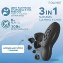 Foamie Cleansing Face Bar, Charcoal For Intense Cleansing. Plastic-Free, Soap-Free, Ultra-Gentle, No Sulphates Or Parabens. Made In The Uk.
