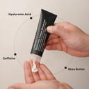 ManCave Hyaluronic Intense Moisturiser 100ml, Formulated to hydrate and soften skin with Hyaluronic Acid, Caffeine and Vitamin E, Natural Formulation, Dermatologically Tested, Vegan, Made in England