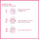 Bioderma Sensibio Defensive - Soothing & Protective Light Face Cream for Sensitive & Dry Skin, Moisturiser Enriched with Vitamin E & Glycerin, 40ml