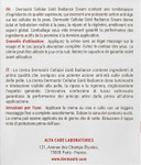 Dermastir Cellular Gold Radiance Cream with gold particles give a silky, radiant finish, skin is visibly moisturized and glowing - 50ml