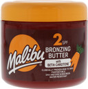 Malibu Sun Spf 2 Bronzing Fast Tanning Body Butter With Beta Carotene, Water Resistant, Tropical Coconut Fragrance, 300Ml