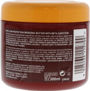 Malibu Sun Spf 2 Bronzing Fast Tanning Body Butter With Beta Carotene, Water Resistant, Tropical Coconut Fragrance, 300Ml