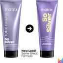 Matrix Hair Mask, For Blondes, Greys And Silvers, Tones + Neutralises, Total Results, So Silver, 200Ml