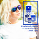 Valquer Professional Oxygenic Cream Stabilised 30 Volumes (9%) Permanent Hair Dye Professional Use Hairdresser Vegan Formula - 1000 Ml