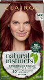 Clairol Natural Instincts Semi-Permanent No Ammonia Hair Dye, 6Rr Light Red