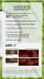 Clairol Natural Instincts Semi-Permanent No Ammonia Hair Dye, 6Rr Light Red