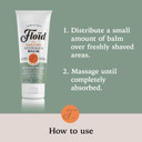 Floid Citrus Spectre Aftershave Balm (100ml), Men's Aftershave Balm with Allantoin, Glycerin and Aloe Juice to Moisturise, Protect, and Regenerate Skin, Soothing Post Shave Balm