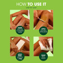 Nad's Original Natural Hair Removal Gel Wax Kit, Waxing Kit for Body, Arms, Bikini, Legs and Face, No-heat Formula, Includes 1 Spatula, 5 Reusable Cotton Strips, 3 Cleansing Wipes, Gel Wax 170g