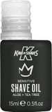 King Of Shaves Sensitive Shaving Oil For Men, For A Close and Comfortable Shave, Suitable for All Skin Types, Shave Oil For Men 2x15ml