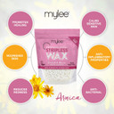 Mylee Professional Hard Wax Beads 500G, Stripless Depilatory Waxing Pellets Solid Film Beans No Strip Needed, Painless Gentle Hair Removal Of Full Body, Face & Bikini Line (Coconut & Arnica)