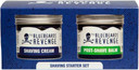 The Bluebeards Revenge Shaving Starter Set, Vegan Friendly Gift Set, Includes Shaving Cream (150ml) and Post Shave Balm (150ml) - 2 Piece