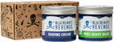 The Bluebeards Revenge Shaving Starter Set, Vegan Friendly Gift Set, Includes Shaving Cream (150ml) and Post Shave Balm (150ml) - 2 Piece