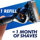 Gillette Proglide Regime Set Men, Pack Of 10 Razor Blade Refills With Precision Trimmer And Gillette Pro Shaving Cream