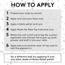 Mylee Air Cushion Chrome Powder Pen - Silver Holographic Nail Powder Decoration, Shiny Metallic Mirror Effect - Long Lasting, Diy Nail Art, Manicure Tool
Color: Silver