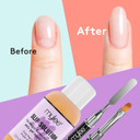 Mylee Magic Extender Gel Nail Builder Kit  Slip Solution 125Ml & Dual-Ended Tool, Uv / Led Nail Tips & Extensions