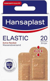 Hansaplast Elastic Plasters (20 Strips), Wound Plasters for Joints and Many Moving Body Points, Flexible Bandage Material with Extra Strong Adhesive Strength