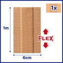 Hansaplast Elastic Plaster (1 M X 6 Cm), Cut To Size Wound Plasters For Joints And Many Moving Body Areas, Flexible Bandage Material With Extra Strong Adhesion