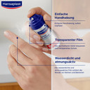 Hansaplast Spray Plaster (32.5 ml), Transparent Plaster Spray for Invisible Protection, Waterproof and Breathable Plaster for Small Cuts and Abrasions
