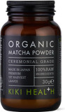 KIKI Health Organic Ceremonial Matcha Powder | Elevate Your Tea Ritual with Elegance | Immerse in The Timeless Essence of Japanese Tea Culture, a Symphony of Flavor, Tradition, & Well-Being| 30g