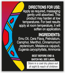 Healthaid Emu Oil - Muscle & Joint Rub Cream 60Ml