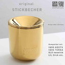 Gc Embroidery Cup Ashtray Stick Tray Compatible With Iqos 3 Duo Heets Iluma Terea Glo Neo-Sticks Accessories, Gold
Color: Gold