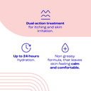 E45 Dermatological Itch Relief Cream, Moisturising Dual Action Treatment for Itchy and Irritated Skin, 500g