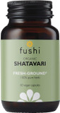 Fushi Shatavari Organic Herbal Supplement 60 Caps | Fresh-Ground Wholefood | Female Balance | Womenã¢ÂS Health Supplement | Ethical & Vegan