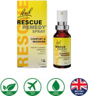 Rescue Remedy 7Ml Spray, Comfort And Reassure, Natural Emotional Wellness And Balance, 5 Flower Essence Vegan Formula, Travel Size, Great For Work, Travel, Exams, Driving Tests, Busy Days