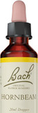 Bach Original Flower Remedies, Hornbeam, Easy & Personal Approach To Wellness, Flower Essences Vegan Formula, 1 Dropper Bottle X 20 Ml, Natural Remedy
