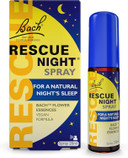 Nelson'S Rescue Remedy Night Spray, Flower Essences, Natural Sleep Aid To Refresh & Recharge, Ready For The Day Ahead - 20Ml Spray Bottle