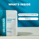 DR.VEGAN Daily Ashwagandha KSM-66 | 500mg | Ashwagandha Root | 30 Capsules | One-A-Day