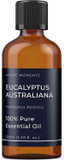 Mystic Moments | Eucalyptus Australiana Essential Oil 10ml - Pure & Natural oil for Diffusers, Aromatherapy & Massage Blends Vegan GMO Free Mystic Moments | Eucalyptus Australiana Essential Oil 10ml - Pure & Natural oil for Diffusers, Aromatherapy & Massage Blends Vegan GMO Free