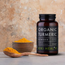 KIKI Health Premium Organic Turmeric Powder - Harness Power of Potent Curcumin Content - Ethically & Sustainably Sourced for Greener Planet - Empowering Your Well-Being Naturally - 150g