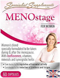 Specialist Supplements MENOstage Herbal Support for Women 60 Capsules