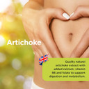 Healthspan Artichoke Extract 360mg (120 Tablets) | Supports Digestion & Liver Health | High Strength Vegan Artichoke Tablets with 7.2mg of Cynarin | with Calcium, Folate & Vitamin B6 | Vegan