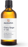 Naissance Clary Sage Essential Oil (No. 189) - 100Ml - Pure, Natural, Cruelty Free, Steam Distilled And Undiluted - For For Aromatherapy, Massage Blend & Diffusers