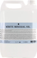 Mystic Moments | White Mineral Carrier Oil 5 Litres - Pure & Natural Oil Perfect For Hair, Face, Nails, Aromatherapy, Massage And Oil Dilution Vegan Gmo Free