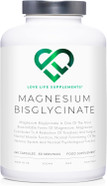 Magnesium Glycinate (Bisglycinate) | Chelated Magnesium Supplements | 2750Mg (303Mg Magnesium) | 240 Capsules / 60 Servings | Highly Bioavailable | Made In Uk - Gmp Certified | Love Life Supplements