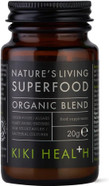 KIKI Health Nature's Living Superfood 20g - Immune System Support - Blend of Raw Green Foods & Plant Juices - Contains 36 Alkalising Ingredients - Gluten Free - Suitable for Vegetarians & Vegans KIKI Health Nature's Living Superfood 20g - Immune System Support - Blend of Raw Green Foods & Plant Juices - Contains 36 Alkalising Ingredients - Gluten Free - Suitable for Vegetarians & Vegans