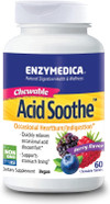 ENZYMEDICA - Acid Soothe (60 Chewable Tablets) | Berry Flavour | Digestive Support Enzymes Supplements | Digestive Enzymes Blend for Acid Reflux and Heartburn, Nutrient Supplements, Vegan

SIZE: 60 Count (Pack of 1)