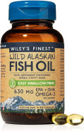 Wileyã¢ÂS Finest Easy Swallow Minis 630Mg Epa + Dha Omega-3 Natural Wild Alaskan Fish Oil Food Supplement 60 Capsules

Size: 60 Count (Pack Of 1)