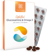 Healthspan Glucosamine & Omega 3 | 120 Capsules | Joint Health | Added Vitamin C | 400mg Optiflex Glucosamine HCI | 300mg Omega 3 Fish Oil | Highly Purified & Sustainably Sourced Healthspan Glucosamine & Omega 3 | 120 Capsules | Joint Health | Added Vitamin C | 400mg Optiflex Glucosamine HCI | 300mg Omega 3 Fish Oil | Highly Purified & Sustainably Sourced