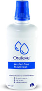 Oralieve Alcohol-Free Mouthrinse, Suitable for Dy Mouths, Suitable for Sensitive Mouths, Mild in Flavour, Contains Fluoride, Single pack 500ml