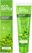 Ecodenta Exceptional Whitening Toothpaste - Teeth Cleaning Plaque Removal Tooth Paste with Bergamot for Smokers Coffee Wine Users 100ml Ecodenta Exceptional Whitening Toothpaste - Teeth Cleaning Plaque Removal Tooth Paste with Bergamot for Smokers Coffee Wine Users 100ml