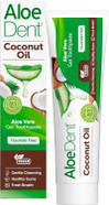 Aloe Dent Coconut Oil Toothpaste Fluoride Free , Natural Action, Vegan, Cruelty Free , SLS Free, Triple Action , Healthy Gums , 100 ml Aloe Dent Coconut Oil Toothpaste Fluoride Free , Natural Action, Vegan, Cruelty Free , SLS Free, Triple Action , Healthy Gums , 100 ml